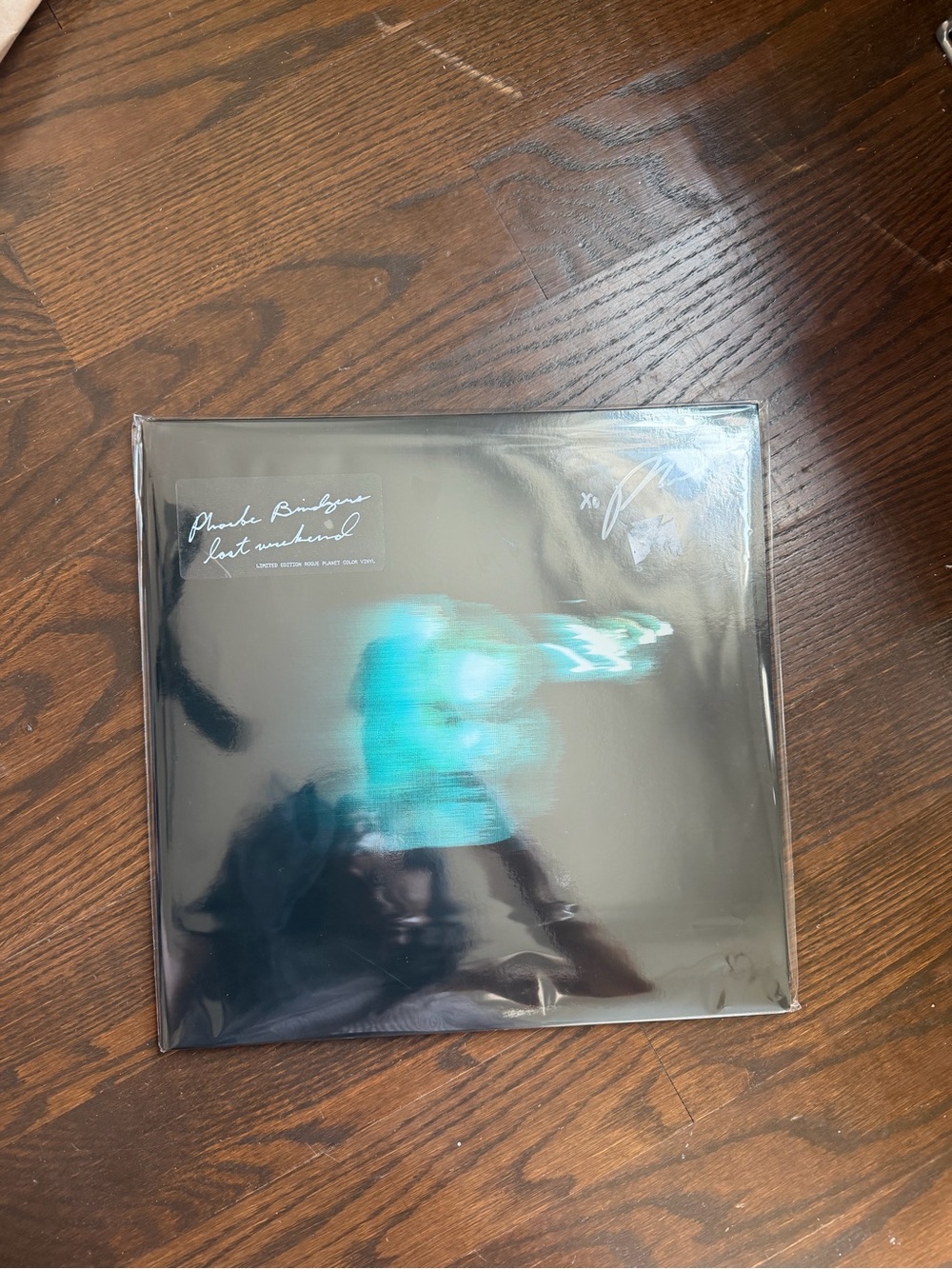 New signed sealed Phoebe Bridgers lost weekend vinyl